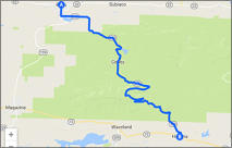 Mt. Magazine Byway Map