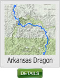 The Arkansas Dragon Ride Map