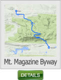 Mt Magazine Ride Map